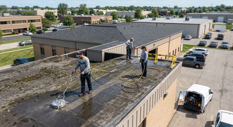 Commercial Roof Cleaning