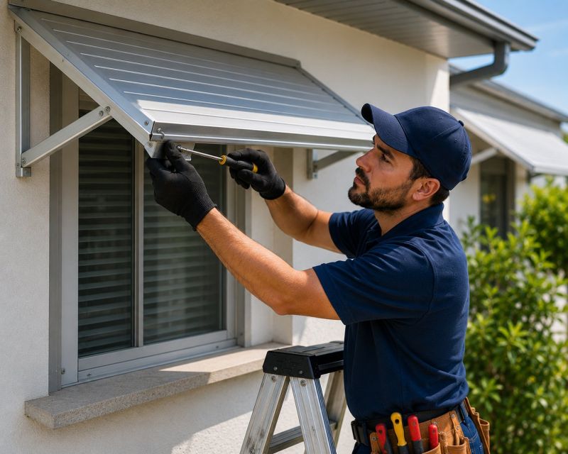 Metal Awning Repair